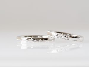 SAIJOで製作したセルフメイドの結婚指輪